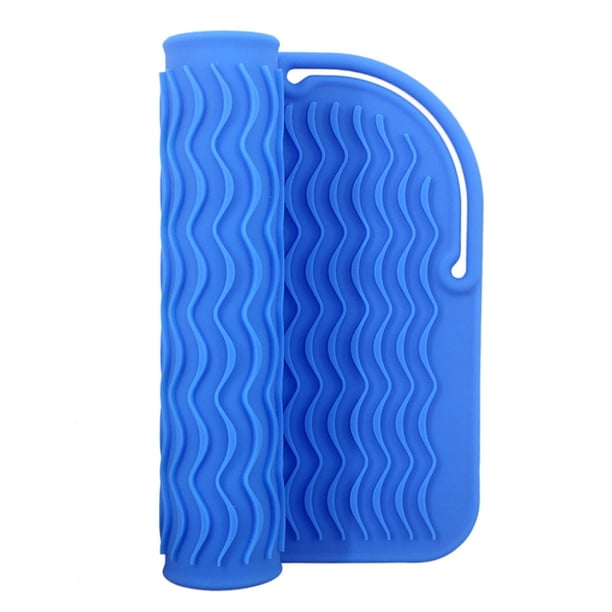 Hierro Plana, Soporte Para Alisador De Pelo, Alfombrillas Protectoras, Accesorios Para Estilistas, Bolsa De Almacenamiento Con Agarre, Almohadilla Práctica Para Proteger N.° 2 Inevent HA045611-01