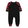 thumbnail image 2 of xiaxaixu Hauts Imprimés Faon et Pantalons à Carreaux Pyjamas Parent-Enfant, 2 of 8