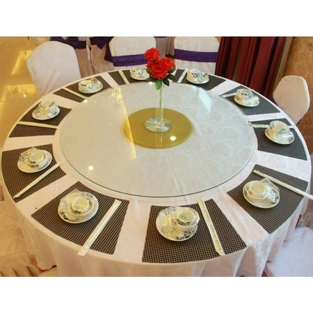 Wedge Placemats For Round Tables Set Of 4 Iguohao Premium Dining Table Mats Stripe Style Wedge Placemats For Round Tables Set, Wedge Placemats For Round Patio Table