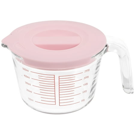 

Household Measuring Cup Wear-resistant Glass Measuring Cup Kitchen Baking Milk Cup