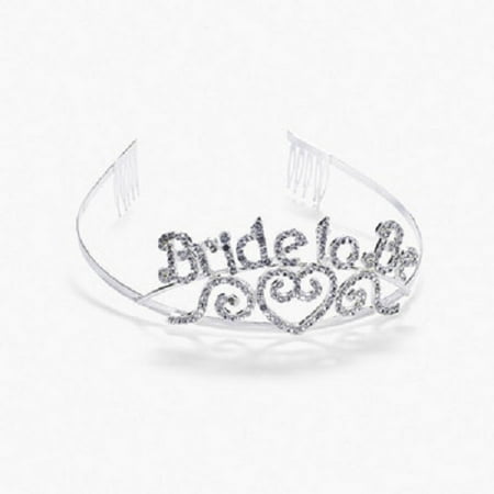 Metal Bride To Be Tiara Wedding Shower Bachelorette