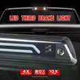 thumbnail image 2 of High Mount stop Tail Light LED Rear 3rd Third Brake Cargo Lamp For Ford F150 2009 2010 2011 2012 2013 2014 Waterproof 12V, 2 of 5