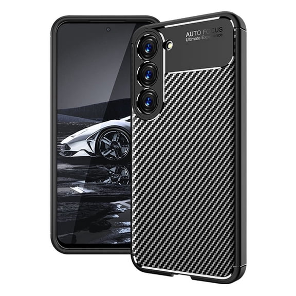 For Samsung Galaxy S23 5G Carbon Fiber Texture Shockproof TPU Phone Case For Samsung Galaxy S23 5G