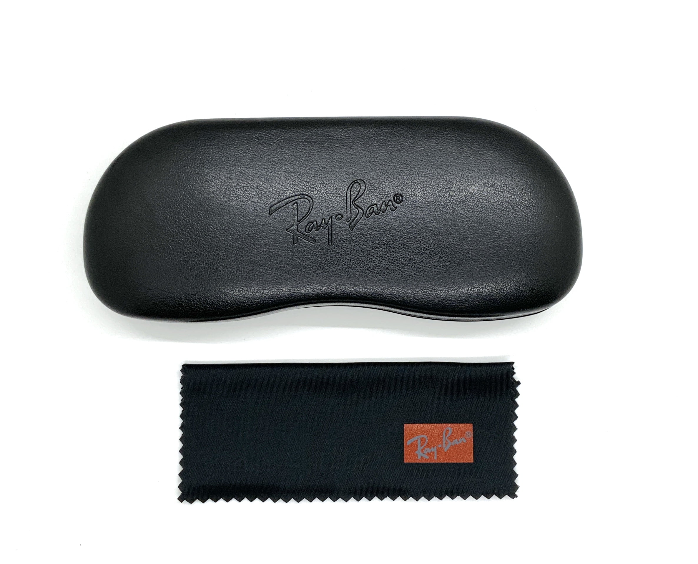 Ray Ban Hard Shell Glasses Case Eyeglasses Protective Case Black Large -  