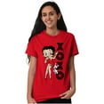 thumbnail image 4 of Retro Betty Boop XOXO Puppy Love Women Plus Size Graphic Tee Tees Brisco Brands 2X, 4 of 5