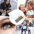 thumbnail image 4 of Eyelashes Flower God Dense Sandwich Single Cluster Natural Simulation Micro Warping Segmented Grafting False Eyelashes, 4 of 8