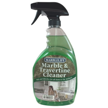 MARBLELIFE Marble & Travertine Cleaner Spray 32 (Best Way To Clean Travertine Shower)
