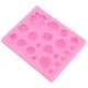thumbnail image 1 of Molde de silicona con forma de flor de rosa para hacer tú mismo molde de arcilla para fondant de chocolate decoración artesanal, 1 of 11