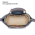 thumbnail image 2 of Organizador de cosméticos con inserto de fieltro para bolso de mano, moldeador de bolsa de maquillaje, divisor de almacenamiento para bolso tipo hobo para Longchamp LE PLIAGE, 2 of 5