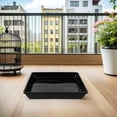 thumbnail image 4 of UPOUART 6Pcs Plastic Planter Saucer Tray Black PP For Water Collection Indoor And Outdoor Use, 4 of 8