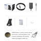 thumbnail image 3 of Cabecera Altavoz Bluetooth Radio Fm Multifuncional Durable Carga Inalámbrica Despertador Radio Serendint HA041902-03, 3 of 6