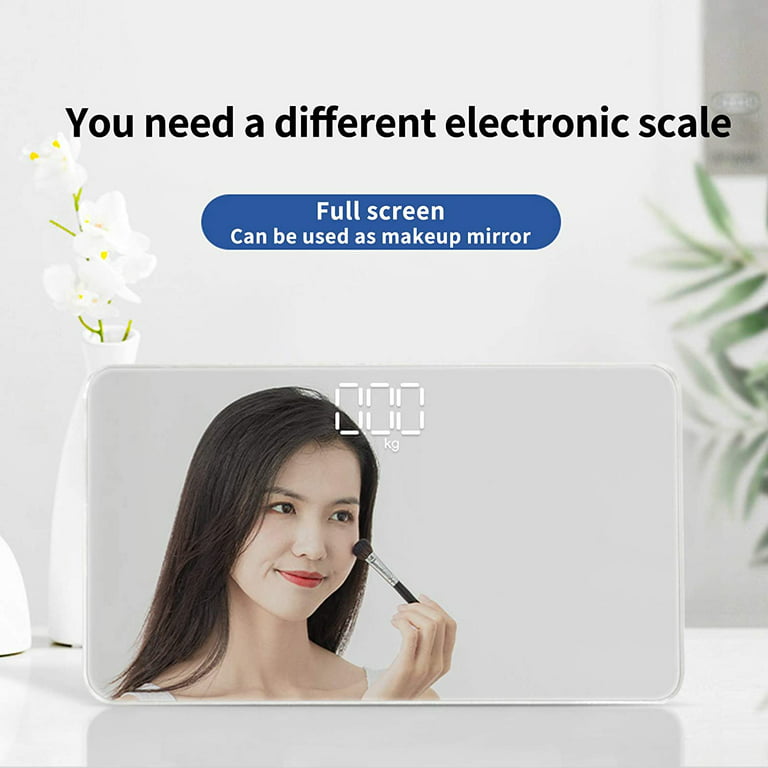 Travel Scale For Body Weight, Small Portable Body Weight Scales, Digital  Bathroom Mirror Scale, Mini Electronic Scale For Personal Health, Home  Essential - Temu