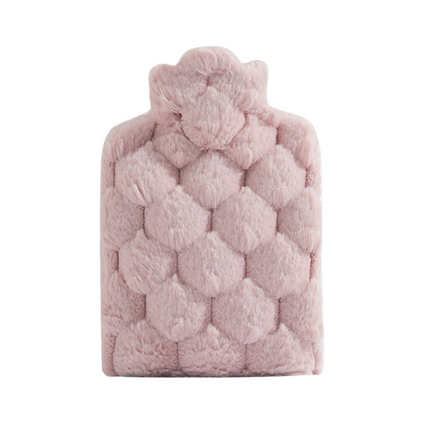 Bolsa De Agua Caliente Para Bebés En Invierno Bolsa Térmica De Pvc Para Inyección De Agua En El Hogar Bolsa Térmica De Peluche A Prueba De Explosiones Calentador De Manos Bolsa De Agua Caliente 500