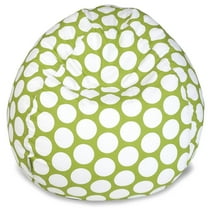 Majestic Home Goods Big Polka Dots Large Classic Bean Bag Chair, Multiple Colors