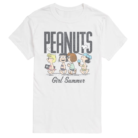 Peanuts - Girl Summer - Men's Short Sleeve Graphic T-Shirt
