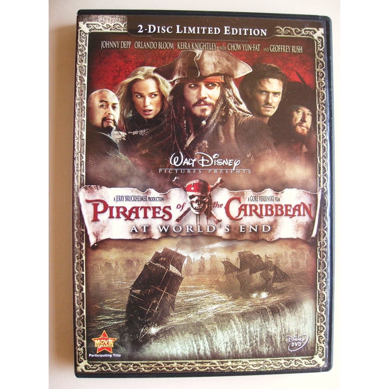 Pirates of the Caribbean at Worlds End (DVD) - Walmart.com