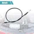 thumbnail image 5 of Car Hood Latch Release Cable Replacement for Jaguar ALL NEW XF 2016 No.T2H24630 Black, 5 of 6