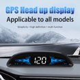 thumbnail image 2 of PENGXIANG G2 Car HUD with Overspeed/Fatigue Driving Warning Alarm and GPS Display Dirving Speed/Distance/Time/Direction/Satellite Car Head Up Display GPS Speedometer Car Digital for Vehic, 2 of 11