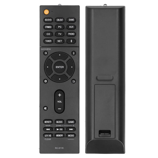 Control remoto del receptor de audio-video, Distancia de transmisión Larga 2 x aaa batería cómoda control remoto no es fácil de daño para el receptor de audio vediio