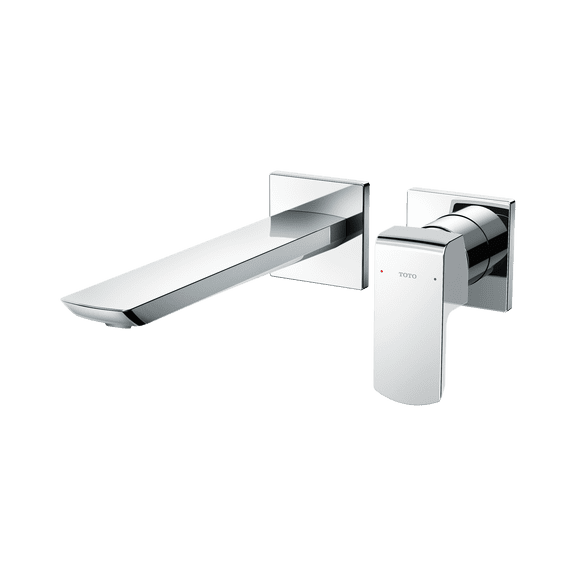 TOTO® GR 1.2 GPM Wall-Mount Single-Handle Bathroom Faucet with COMFORT GLIDE™ Technology, Polished Chrome - TLG02311U#CP