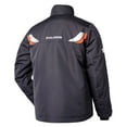thumbnail image 2 of Polaris  Mens Titan Snowmobile Jacket Insulated Waterproof Snocross Grey Orange - XX-Large 286243112, 2 of 6