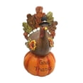 thumbnail image 3 of Decoración de pavo y calabaza de Acción de Gracias, decoración de pavo de mesa para otoño, estatua coleccionable para el hogar, la oficina, las vacaci, 3 of 8