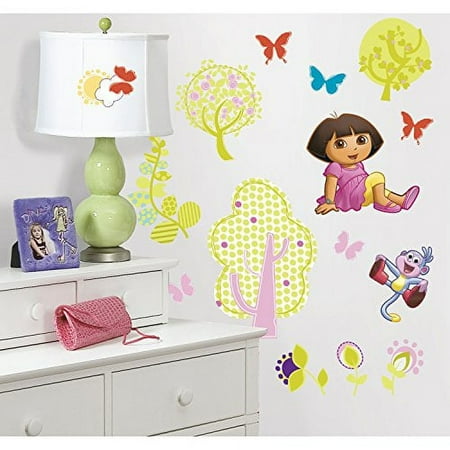 Room Mates Nickelodeon Dora the Explorer Peel and Stick Wall Sticker