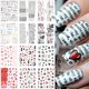 thumbnail image 1 of 12 Uds. De pegatinas para uñas, diseño de encaje de hojas de flores doradas, línea geométrica, deslizadores para decoración de uñas, manicura, esmalte, calcomanía, envoltura, decoraciones, venta al por mayor Tan Jianjun unisex, 1 of 2