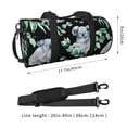 thumbnail image 4 of Haiem Cartoon Koala Bear Pattern Gym Bag for Women Men, Waterproof Travel Duffel Bags, Personal Item Travel Bag Weekender Bag with Shoes Compartment & Wet Pocket, 4 of 8