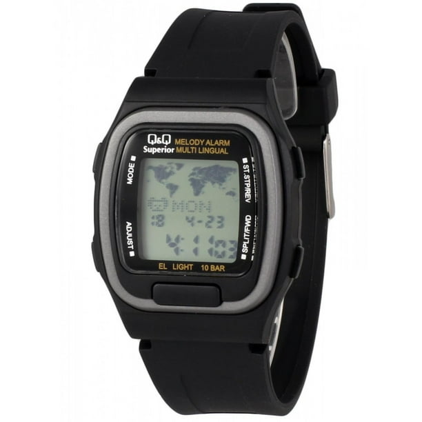 Q&Q - Q&Q MMW9P101Y Men's Digital Watch - Walmart.com - Walmart.com