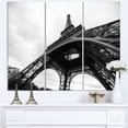 thumbnail image 1 of Paris Paris Eiffel Towerin Black and White Side View, 1 of 1
