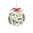 thumbnail image 2 of House Fenway 19x24 White Modern Wood Framed Museum Art Print Titled - Evergreen Ornament III, 2 of 4