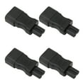 thumbnail image 1 of IEC320 C14 To IEC320 C7 Power Adapter, Safe IEC320 C14 To IEC320 C7 Power Converter Excellent Electrical Conductivity Male To Female 4Pcs  For Printers, 1 of 8