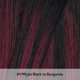 thumbnail image 5 of Extensiones de pelo con cinta adhesiva HOTBANANA, 26 cm, 10 unidades, 30 g, negro azabache a burdeos, 5 of 7