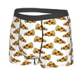 thumbnail image 2 of Wukai Pizza Print Men’s Underwear Breathable Boxer Briefs,&nbsp;Moisture Wicking & Breathable-Small, 2 of 7