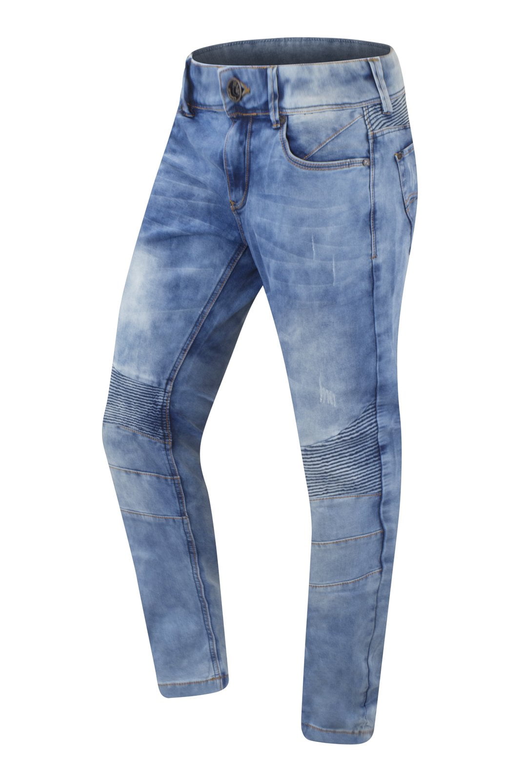 sky blue biker jeans