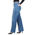 thumbnail image 4 of 2-Pack Lildy Women's Denim Jeggings, Stretchable Cotton Blend, Navy/Mocha, Small-Medium, 4 of 27