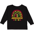thumbnail image 3 of Inktastic Juneteenth 6-19-1865 Rainbow Boys or Girls Long Sleeve Toddler T-Shirt, 3 of 5