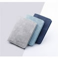 thumbnail image 3 of New Style Mini Thin Men Wallet Card Holder Purse Coin Pouch Card Holder Short Vertical PU Leather Wallet Change Money Pouch GRAY, 3 of 6