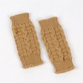 thumbnail image 5 of Ashirexll Winter Gloves Women, Fingerless Gloves for Women, Women Winter Wrist Arm Warmer Solid Knitted Long Fingerless GMitten, 5 of 5