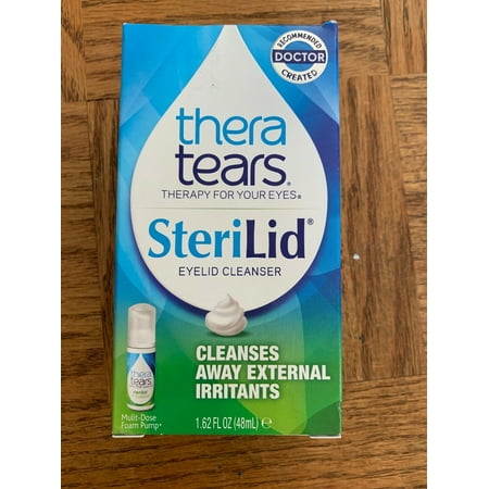 Thera Tears Steriliquid Eyelid Cleanser (Best Product For Dry Eyelids)