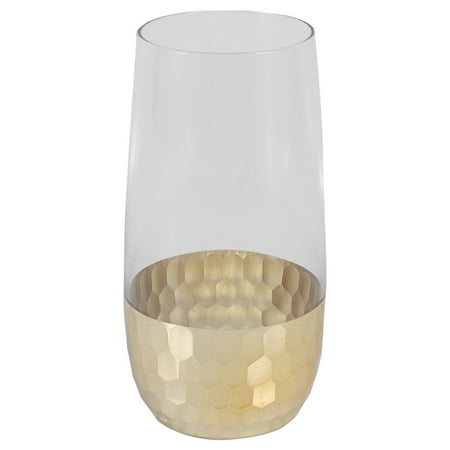 

European Style Glass Water Beer Cup Tea Cup Gold C