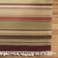 thumbnail image 3 of SAFAVIEH Striped Kilim Joey Striped Area Rug, Red, 7' x 7' Square, 3 of 8