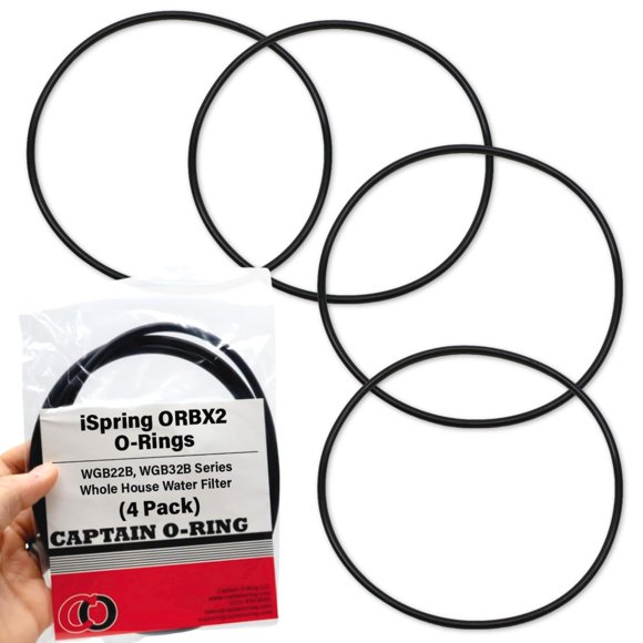 Juntas tóricas Captain O-Ring ORBX2 para iSpring WGB22B, paquete de 4