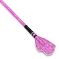 thumbnail image 6 of Jeffers Equine Glitter Hand Bat – 20 Inch Horse Riding Crop with Black Grip Handle for Training, Jumping, Barrel, Rodeo, Trail, Tack - Purple, 6 of 8