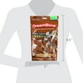thumbnail image 7 of DreamBone Triple Flavor Dumbbells Rawhide-Free Chews for Dogs, Made with Peanut Butter, 12 Count, 7 of 7