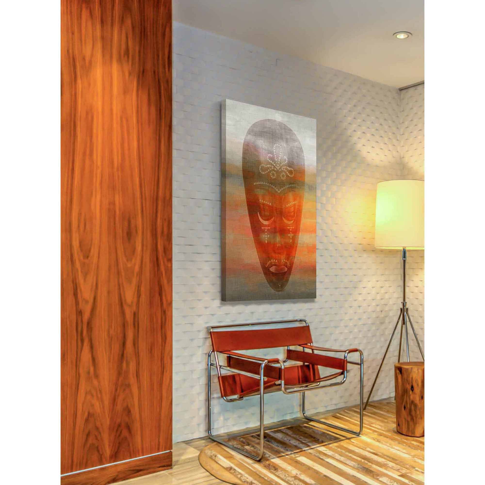 Parvez Taj "African Mask" Print on Canvas