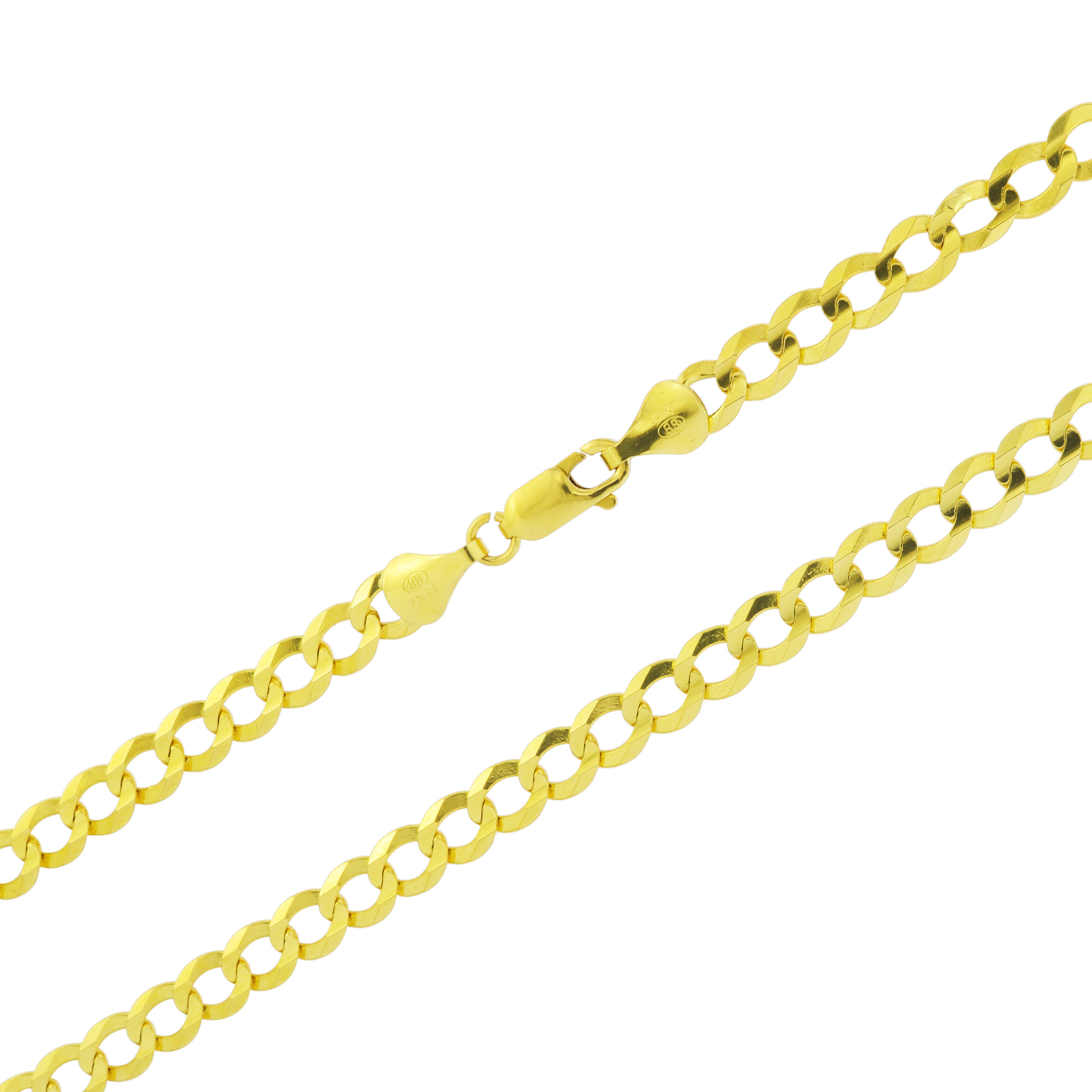 Nuragold 14k Yellow Gold 6mm Solid 