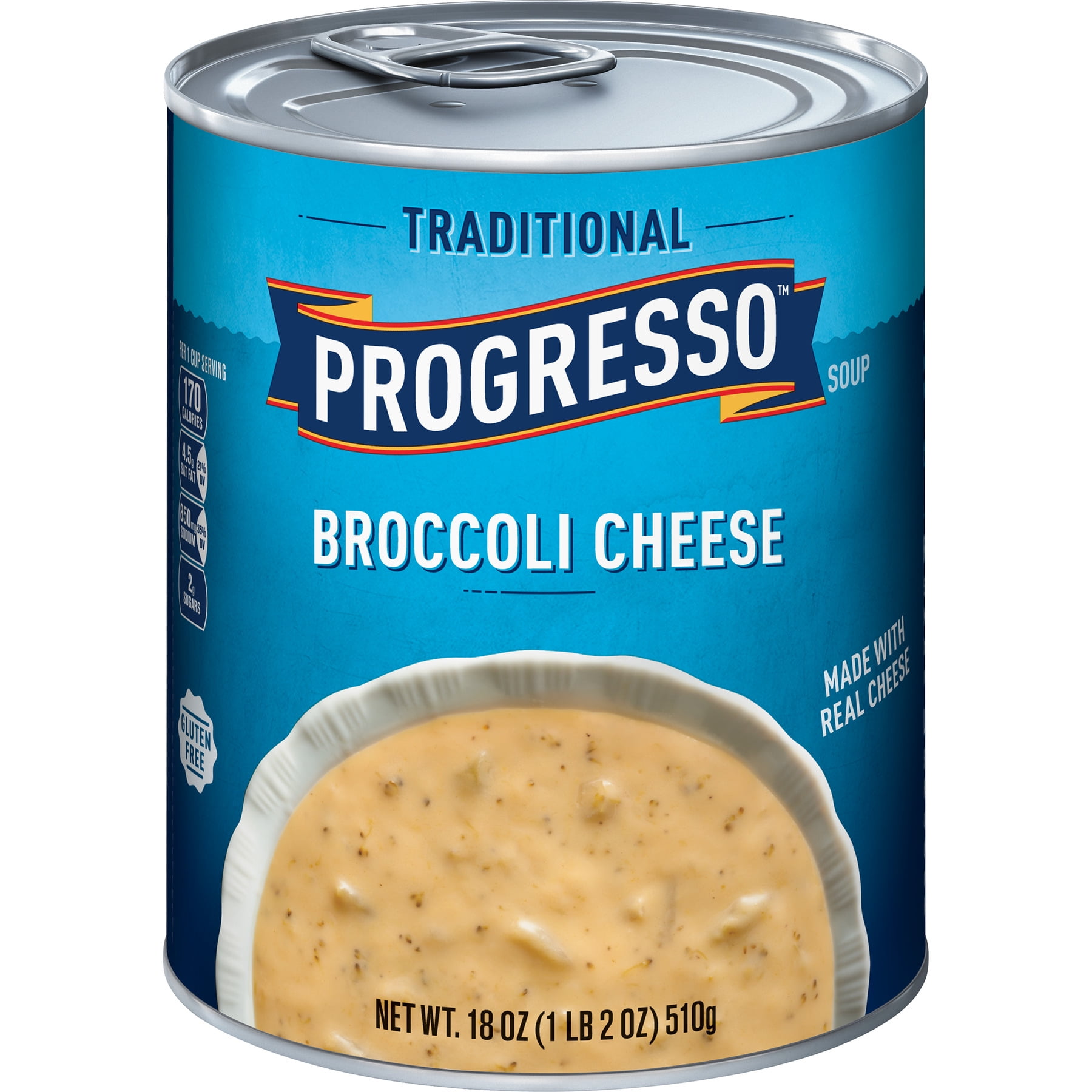 Progresso Traditional Broccoli Cheese, Gluten Free Soup