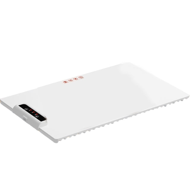 Calentador Alimentos Mesa Bandeja Calentamiento Eléctrico Rápido 3 Configuraciones Temperatura